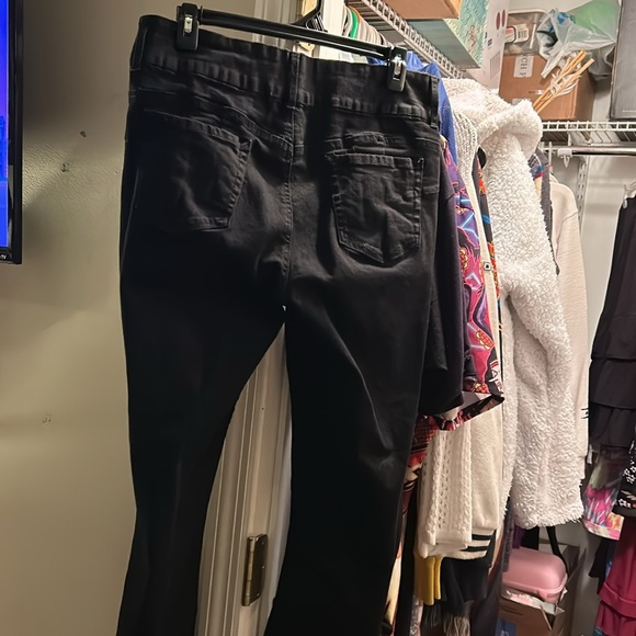 Black size 15 hi rise super skinny jeans by ht denim - Picture 2 of 3